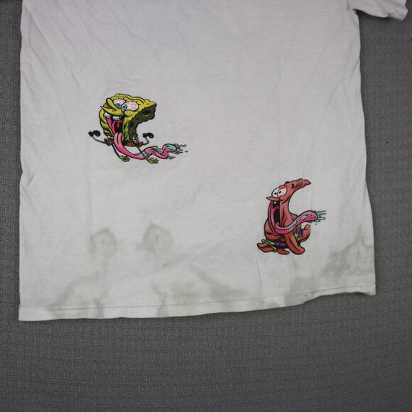 Mind Like a Sponge Spongebob Squarepants Graphic Tee Mens Medium - Picture 8 of 8